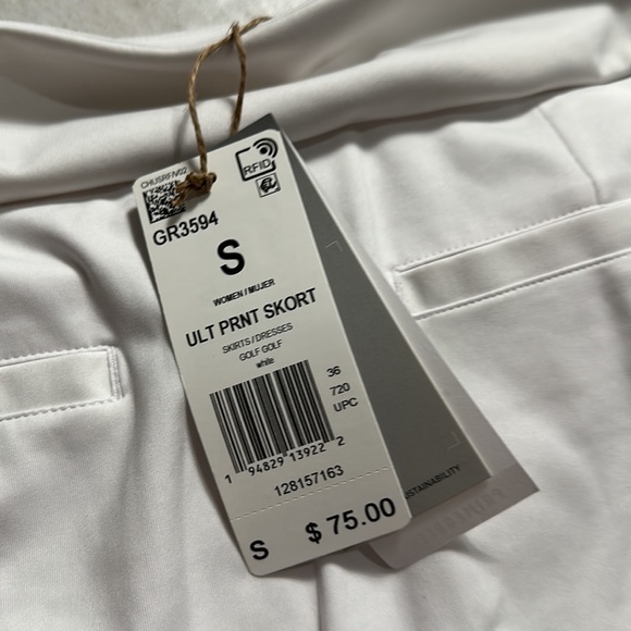 NWT Adidas Women's Ultimate365 Printed‎ Primegreen Golf Skort - Picture 10 of 11